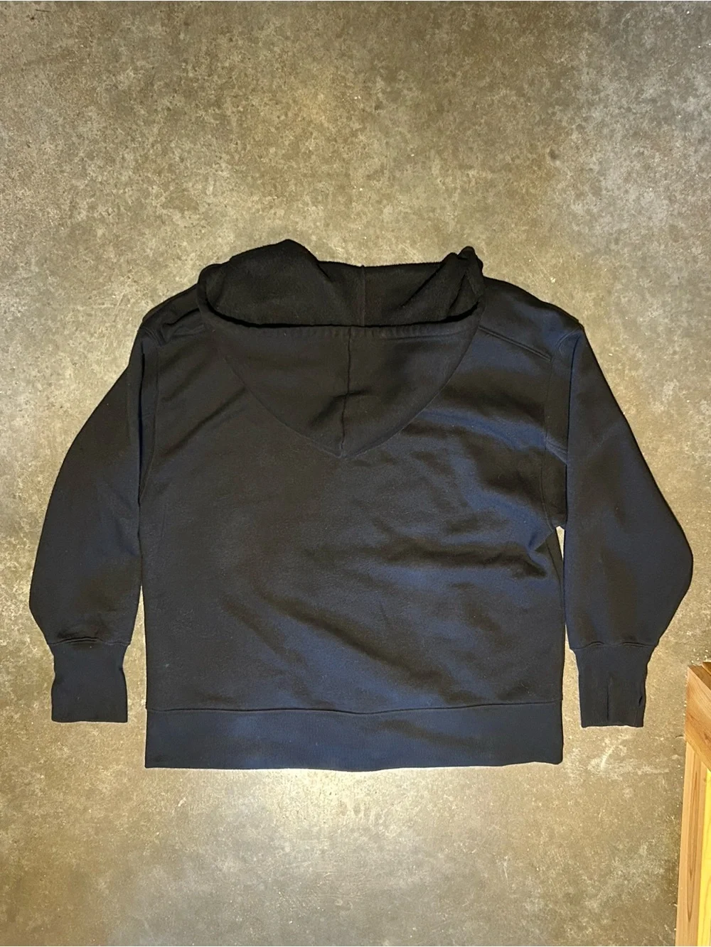 wild fable Women's Black Oversized Zip-up Hoodie READ ✅ - Picture 3 of 8